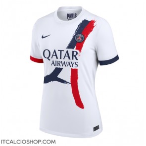 Paris Saint-Germain Seconda Maglia Femmina 2024-25 Manica Corta